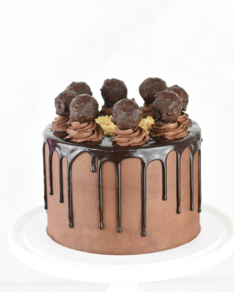 Keto "Nutella" Chocolate Cake