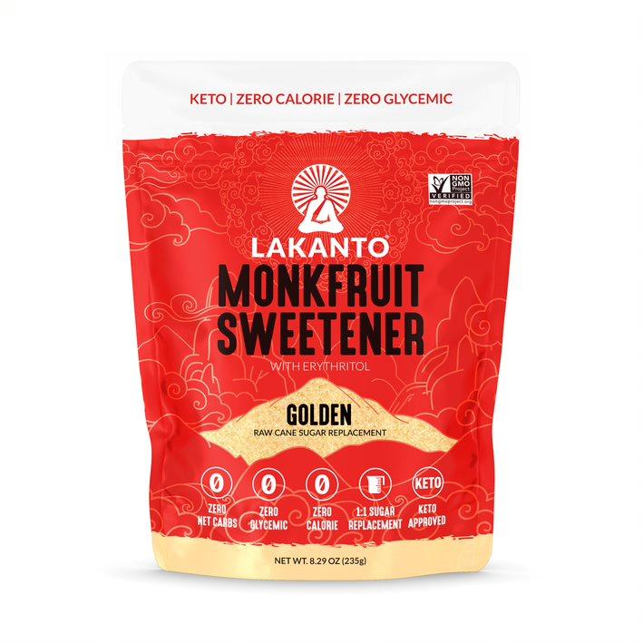 Lakanto, Monkfruit Sweetener with Erythritol, Golden
